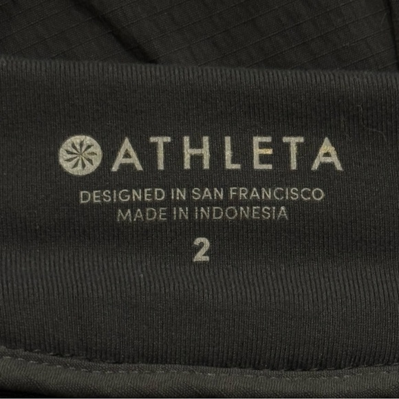 Athleta Slate Blue Textured Joggers Women’s Size 2 - Picture 7 of 11